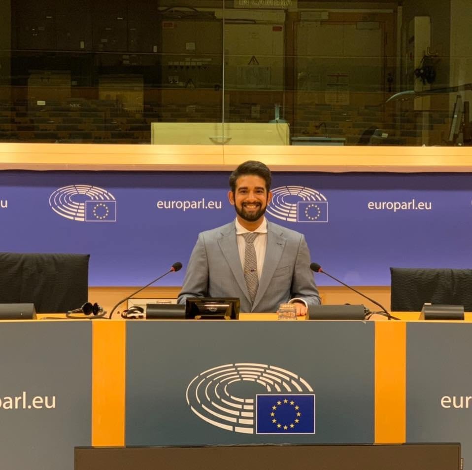 Panda Lokhat at the European Parliament